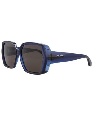 Alaïa Alaïa Aa0077S 60Mm Sunglasses - Blue