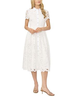 Ted Baker Mona Collared Shirt Dress - White