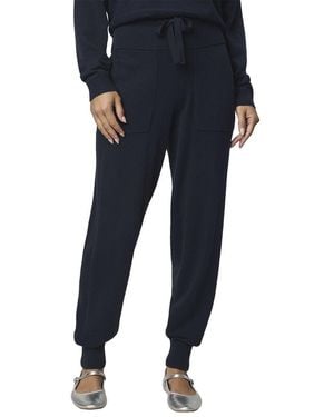 Splendid Phoebe Silk-blend Sweater Jogger - Blue