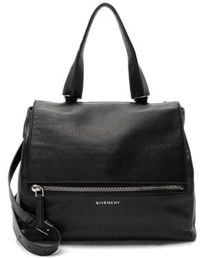Givenchy Black Calfskin Pandora Pure Medium Satchel (authentic Pre-loved)