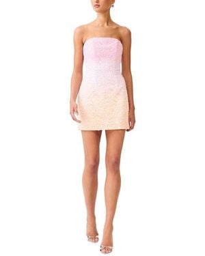 Elliatt Lumira Strapless Mini Dress - White