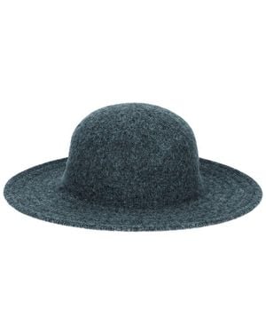 San Diego Hat Morning Dew Wool-Blend Floppy Hat - Blue