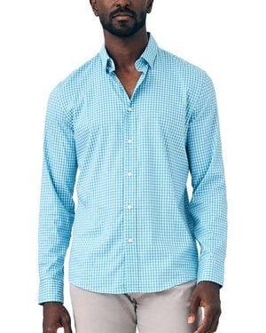 Faherty The Movement Shirt - Blue