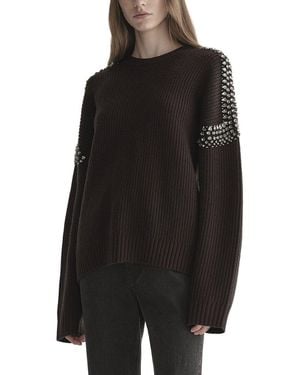 A.L.C. Lennox Wool Sweater - Black