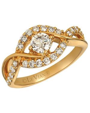 Le Vian Honey & Nude 14K 0.92 Ct. Tw. Diamond Cocktail Ring - Metallic