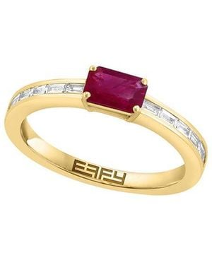 Effy Fine Jewelry 14K 0.83 Ct. Tw. Diamond Ring - White