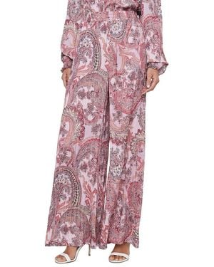 L'Agence Lillian Wide Leg Pant - Purple