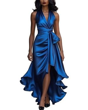 Dilireba Maxi Dress - Blue