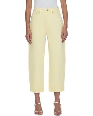 Pistola Eli Soft Buttercup Arched Jean - Yellow
