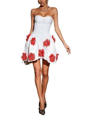 CAMILA BLANCO Mini Dress - Red