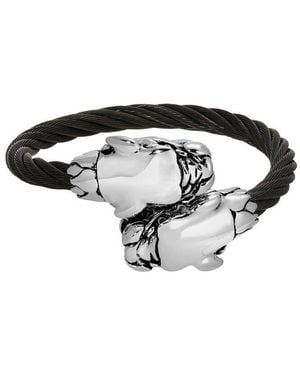 Eye Candy LA Anthony Cuff Bracelet - Black