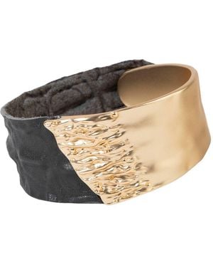 Saachi Matte Gold Wild Ways Bracelet - Multicolour