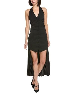 Helmut Lang Halter Vest Dress - Black