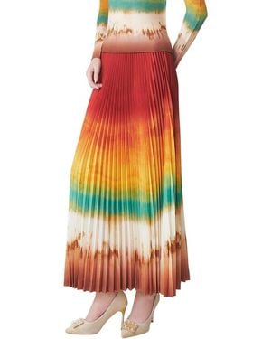 Linda Charm Skirt - Red