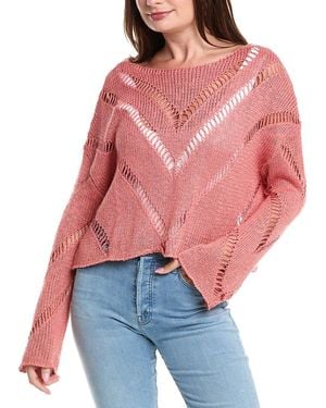 Elan Drop-Stitch Jumper - Red