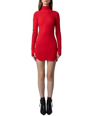 Zadig & Voltaire Viky We Jumper Dress - Red