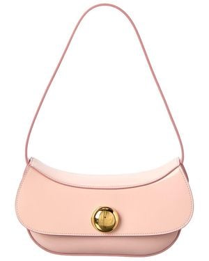 Marni Butterfly Small Leather Shoulder Bag - Pink