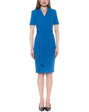 Alexia Admor Lynne Sheath Dress - Blue