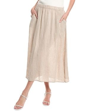 Eileen Fisher Linen Maxi Skirt - Natural