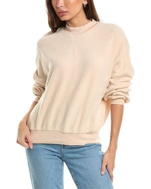Project Social T Dover Reversed Fleece Sweatshirt - Blue