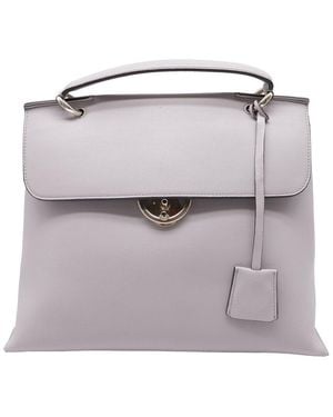 Ferragamo Jet Set Top Handle Bag (authentic Pre-loved) - Gray