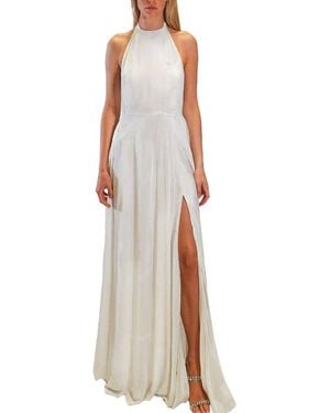Azeeza Rosa Gown - White