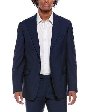 Richard James Classic Wool & Mohair-Blend Suit Jacket - Blue
