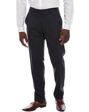 Canali Wool Formal Pant - Black