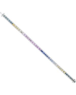 Gregg Ruth 18K 11.94 Ct. Tw. Diamond & Multi Sapphire Bracelet - Metallic