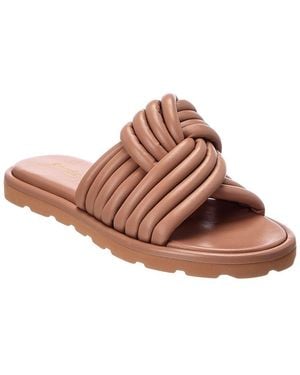 Gianvito Rossi Leather Sandal - Brown