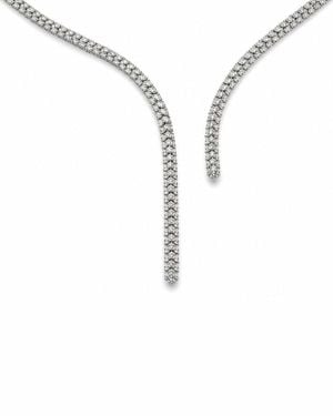 Prince Diamond & Jewelry 14K 9.68 Ct. Tw. Lab-Grown Diamond Fancy Necklace - White