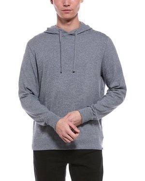 Faherty Sunwashed Slub Hoodie - Grey