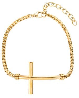 Eye Candy LA The Bold Collection Titanium Carson Bracelet - Metallic