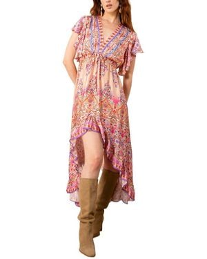 Hale Bob Nicole Dress - Pink