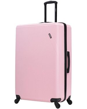 DUKAP Discovery Lightweight Hardside Spinner Suitcase - Pink
