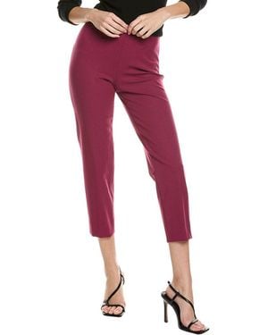 Piazza Sempione Audrey Wool-Blend Pant - Red