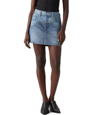Levi's Icon Skirt Western Yoke Shirt - Blue