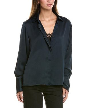 Rag & Bone Venus Popover Blouse - Black