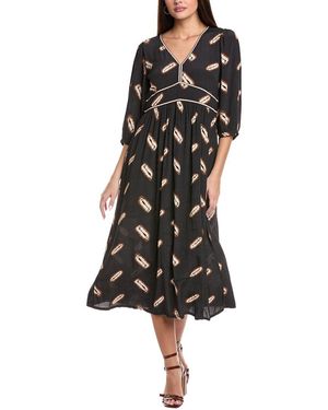 Ba&sh Cassiopee Midi Dress - Black