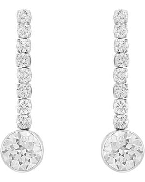 Effy Fine Jewelry 14K 2.68 Ct. Tw. Lab-Grown Diamond Earrings - White
