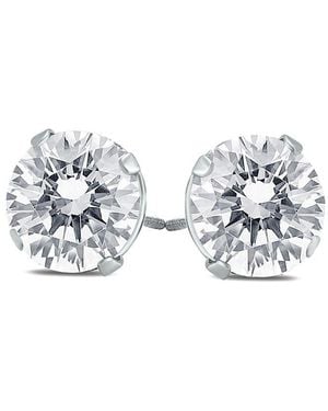 True Diamond 14k 1.25 Ct. Tw. Diamond Studs - Metallic