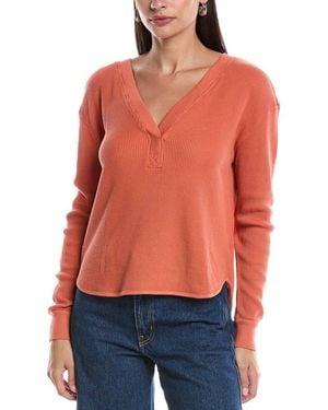 Lamade Lamade Quentin V-Neck T-Shirt - Red