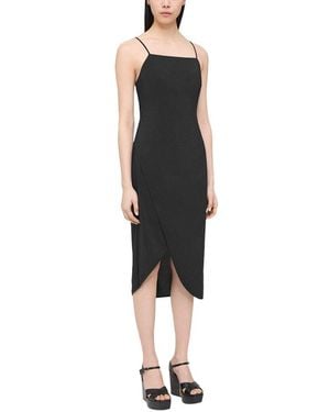 Theory Overlap Dress - Black