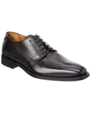Antonio Maurizi Plain Toe Leather Oxford - Black
