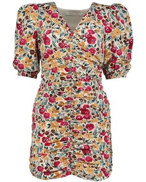 Bishop + Young Bishop + Young Carly Ruched Front Dress - Red