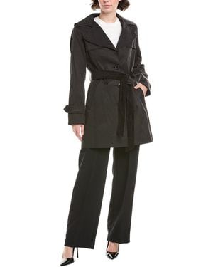 Sam Edelman Rain Trench Coat - Black