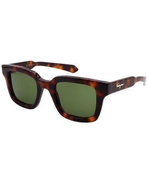 Ferragamo 48Mm Sunglasses - Green