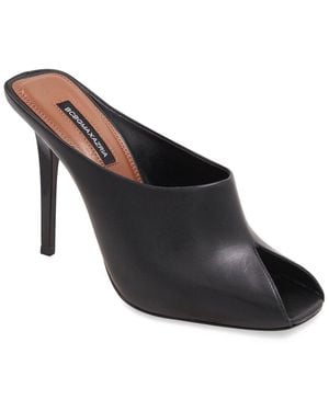 BCBGMAXAZRIA Zenith Leather Mule - Black