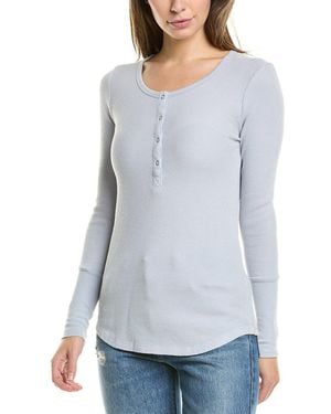 Splendid Thermal Forever Henley - Blue