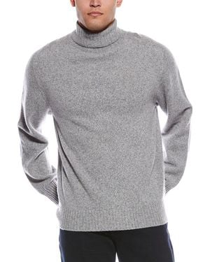 Officine Generale Wool & Cashmere-blend Turtleneck Sweater - Gray